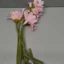 Pink Gerbera Daisy Artificial Flowers  5PCS Real Touch Artificial Daisies with Long Stems, 26.7" Daisy Flowers Artificial for Centerpieces, Baby Showers, Wedding or Bedroom Dcor