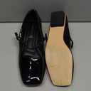 Coutgo Women's Mary Jane Flats Closed Square Toe Ballet Flat Dressy Comfortable Slip on Shoes , Size 8