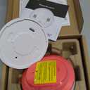 Kidde Smoke Detector, 10-Year Battery Powered, with LED Status Lights, 85 dB Alarm, 5-inches, 20SD10, 1 Pack