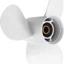 Outboard Propeller Aluminum Boat Outboard Propeller fit Yamaha Engines 25/30/40/50/55/60HP,3-1/2" Gearcase Engines 13 Spline Tooth,RH