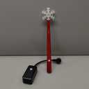 Magic Light Wand, Wireless Remote Control Outlet for Christmas String Lights and Decorations Lights, Remote Magic Wand Switch Kit with Music, Ideas for Kids/Friends/Family (Red)