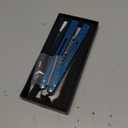 WARHERO Aluminium Alloy Handle Practice Tools Stainless Steel Head Integrated Forging Bushing System (Blue)