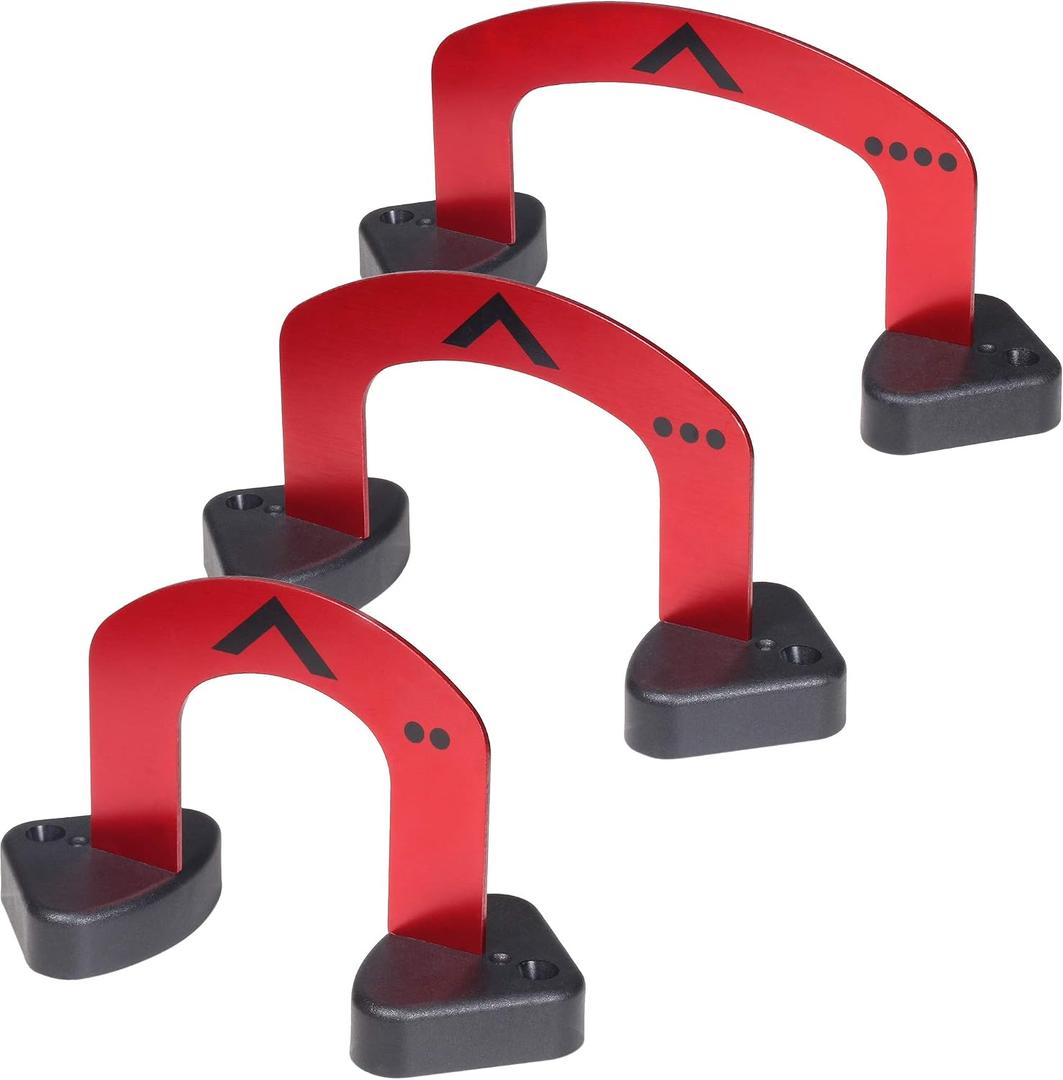 GoSports Align Putting Gates Practice Set: Includes 3 Premium Metal Gates (2 in / 3 in / 4 in) - Use on The Green or at Home!