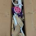 JOYSTAR Fairy Girls Bike for Toddlers and Kids Ages 2-8 Years Old, 12 14 16 18 Inch Kids Bike with Training Wheels, Handbrake and Basket, Toddler Girl Bike, Children Bicycle (Purple)