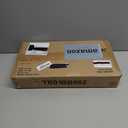 TUTOTAK Small Side Table, Narrow End Table, Skinny Sofa Table, Slim Nightstand, Couch Table, Living Room, Bed Room, Brown TB01BB062 (2-Tier7.9"D x 15.8"W x 22.5"H)