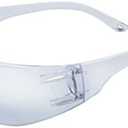 Radnor Classic Series Safety Glasses With Clear Frame And Clear Polycarbonate Anti-Scratch Lens