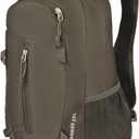 Eddie Bauer Stowaway Packable Backpack | Travel | Outdoor | Lightweight | Foldable | Durable | Ripstop Polyester | 20L - Dark Forest