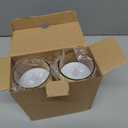 Homemory Realistic Flickering Flameless Candles, Battery Operated Candles, LED Fake Electric Candle with Remote Control and Timer for Home, Christmas Decoration, Gold, Set of 2 (H 6" 6")