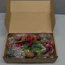 GoClimber 12 Pack Christmas Tree Picks, 12 Inch Artificial Christmas Flowers Assorted Red Berry Picks and Sprays for Christmas Tree Filler Floral Arrangement DIY Wreath Winter Holiday Season Décor