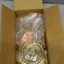 HOHIYA Rotating Ornament Display Tree Stand 24 Inch Metal Wire Hook Hanger for Hanging Christmas Balls Halloween Ornaments Craft Display Easter Decorations Tabletop Taiwan Made Brass Gold