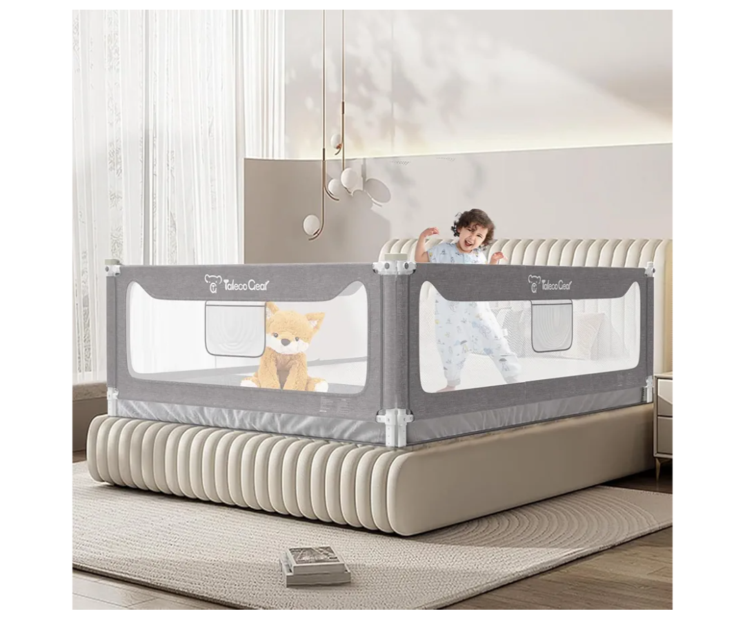 G TALECO GEAR Bed Rail for Toddlers, Stable Protective Bed Side Rails, Baby Bedrail Guard for Twin Full Queen & King Size Bed (74.8 Inch, 1 Piece)