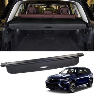 Marretoo for BMW X5 Cargo Trunk Cover 2019 2020 2021 2022 2023 2024 for BMW X5 Accessories Upgrade Version Black Retractable Trunk Cover Security Shield Shade