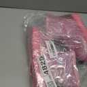 Sugmzox Girl's Boots Kids Glitter Snow Boots Durability Slip Resistant Outdoor Ankle Boots, pink size 13