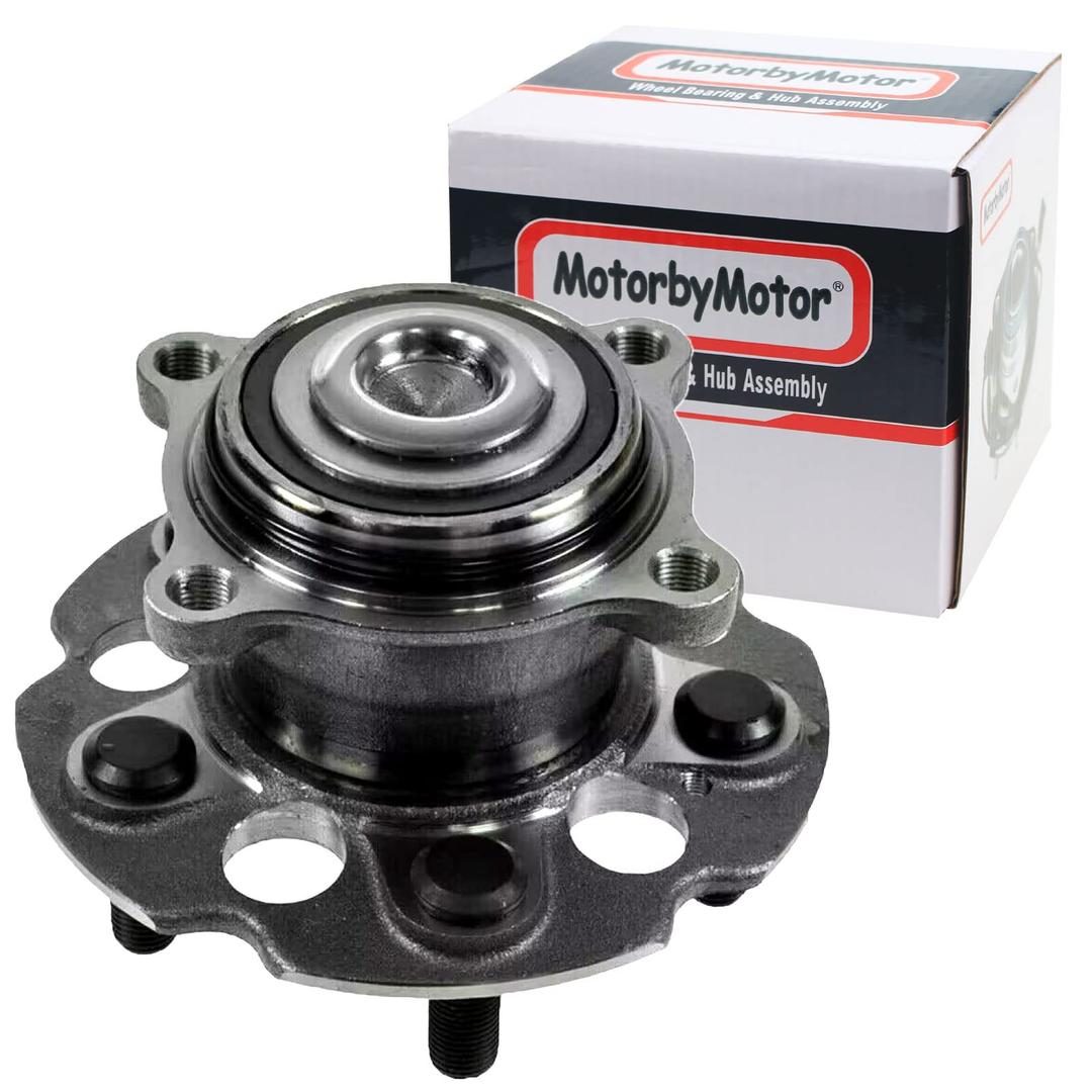 MotorbyMotory 512320 Rear Wheel Bearing Hub Assembly with 5 Lugs Fits for 2005-2016 Honda Odyssey Low-Runout OE Directly Replacement Wheel Hub Bearing Assembly (All Models)