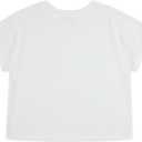 Hurley Girls Soft Knit Basic T-Shirt (Small, Marshmallow)