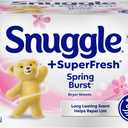Snuggle Plus SuperFresh Dryer Sheets with Static Control and Odor Eliminating Technology, Spring Burst, 200 Count (Lavender)