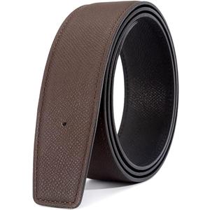Replacement Belt Cowhide Genuine Leather Reversible Belt Strap For Women/Men Width 32MM Length 95CM, Size: EU80 (Wide1.25'' Long37'')