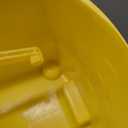 Rubbermaid Commercial Products 31 QT Tandem Mop Bucket and Wringer Combo on Wheels, Yellow, for Floor Cleaning/Wet Mopping