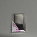 Tsubota Pearl 1-59407-81 Tobacco Case, Long Size, 3.9 inches (100 mm), Holds 14 Pieces, Plain, Silver