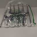 Pants Storage Rack Stainless Steel Retractable Trouser Rack Folding Multi-Functional Multi-Layer Hanger Home Storage Clothes Drying Set of 2(Black)