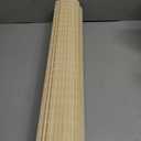 LazBlinds Cordless Blackout Bamboo Roman Shades, 36x64, Papara Carbon