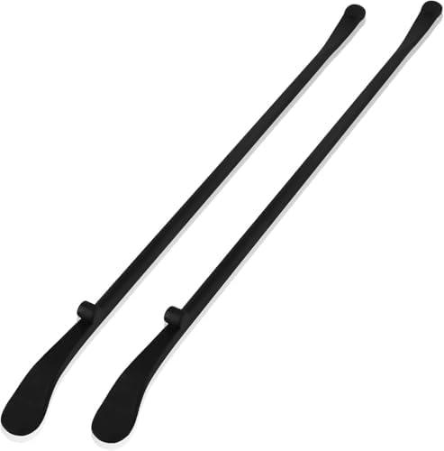 2 PCS Tire Mount and Demount Iron, Tire Changing Removal Tool for Tubeless Tires, Tire Bar for Auto or Truck Maintenance, Replace Manual Tire Changer, 38 in x 4/5 in, Black (2 Pcs)