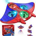 RC Plane Spider Toys for Kids, 2.4Hz 3.5CH Foam Remote Control Airplane with Altitude Hold, One Button Takeoff/Landing, 360 Stunt Flips, LED Lights, Ideal Gift for Kids, Boys & Girls Beginners