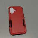 for iPhone 16 Case [Shockproof] [Dropproof] [Heavy Duty Protection] [Pocket-Friendly] Slim & Tough Non-Slip Protective Phone Cover for iPhone16 6.1inch, Red