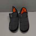 LongBay Mens Bootie Slippers with Memory Foam Indoor Outdoor Warm House Shoes Sport Lounge Camping Boots (11-12, Grey)