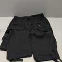 Women's Cargo Pants Quick Dry Casual Military Army Camo Combat Work Casual Pants with Pockets (6, Black)