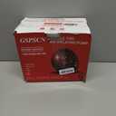 GSPSCN 6X Faster Inflation Tire Inflator Heavy Duty Double Cylinders with Portable Bag- Car AccessoriesMetal 12V Air Compressor Pump 150PSI with Adapter for Car, Truck, SUV Tires, Dinghy, Air Bed (Titanium)