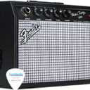 Fender Mini 65 Twin-Amp Electric Guitar Amplifier, Black