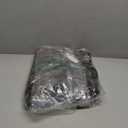 StangH Black Velvet Curtains 96 inches Long, Luxury Back Tab Print Vintage Blooming Floral Pattern Drapes for Living Room Privacy Thick Panels for Patio Sliding Door, 52 x 96-inch, 2 Panels