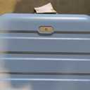 AnyZip Luggage PC ABS Hardside Lightweight Suitcase with 4 Universal Wheels TSA Lock Carry-On 20 Inch Light Blue