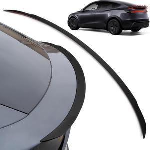FormiPow Rear Spoiler for Tesla Model Y Juniper 2025 2026, OEM Style ABS Lip Wing, Aerodynamic Upgrade with 3M VHB Tape for No-Drill Installation (Matte Black)