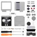 IPS Ready Upgraded eXtremeRate Classic NES Style Custom Replacement Housing Shell for Gameboy Advance SP GBA SP  Compatible with Both IPS & Standard LCD  Console & Screen NOT Included