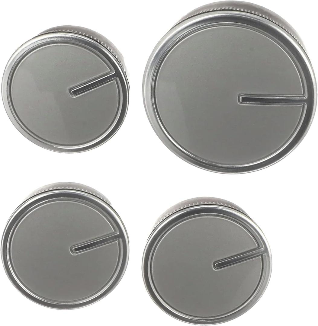 PartsBroz W10756270 Timer Knob (4-PCS) - Compatible With Whirlpool Admiral Washer Dryer - Replaces AP5958031 W10576636 PS10067044 4282383 W10576634 Ultra Durable Replacement