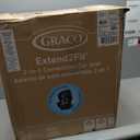 Graco Extend2Fit Convertible Car Seat, Rear and Forward Facing Car Seat with Adjustable Extension Panel for Extra Legroom, Great Gift for Baby Shower or Baby Registry, Gotham, Manufacturing Date: 2026/02/90