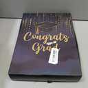 Graduation Gift for Her 2026(Contains 10 Unique Gifts) High School,College and Masters Graduation Gift Baskets,Includes Hand-Woven Cucumbers,Bouquets,Bracelets,Necklaces,Brooches,Etc.