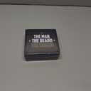 Grooming Gifts for Men - Beard Kit Grooming and Care with Brush, Comb, Scissors & Storage Bag - Anniversary Retirement Birthday Gifts for Men Dad Grandpa, Husband Birthday Gift Ideas (Black Man Legend)