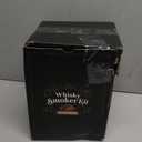 Whiskey Smoker Kit - Electric Cocktail Smoker with Wooden Barrel Case and 8 Flavors Wood Chips, Old Fashioned Smoker Kit Bourbon Gifts for Men