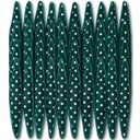Bememo 40 Pieces Soft Curlers Hair Rollers Overnight Heatless Pillow Rollers for Hair Satin Sponge Curlers to Sleep in No Heat for Long Short Styling Tools(Dark Green)