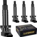 Set of 4 Ignition Coil Pack Fits for 1.8 L4 Toyota Corolla Matrix Celica Pontiac Vibe Chevy Prizm 2000 2001 2002 2003 2004 2005 2006 2007 2008 1.8L Coils Replaces# UF247 C1249