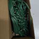 Twinkle Christmas Lights 33ft 100 LED 8 Modes with Timer, Connectable Xmas Tree Mini Lights for Indoor Outdoor Home Party Patio Garden Holiday Warm White (Warm White Glass Green Wire)