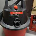 CRAFTSMAN CMXEVBE17250 2.5 Gallon 2.5 Peak HP Wet Dry Vac, Portable Shop Vacuum Wet and Dry with Filter Bag, Hose and Attachments for Cleaning in the Home