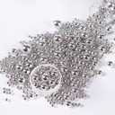 2 x Silver Pearl Sprinkles for Cake Decorating,Metallic Sprinkles for Cupcake Toppers Baking Cookie Ice Cream, Lover Birthday Celebrations Wedding Shower Party, 4.05oz