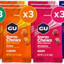 GU Energy Chews, Variety Pack Energy Gummies with Electrolytes, Dairy-Free, On-The-Go Energy for Any Workout, 12 Bags (24 Servings Total), Best Before 11/14/2025