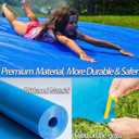 40 x 7.2Ft Slip Lawn Water Slide for Adults with 3 Bodyboards