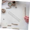 Homoyoyo 5pcs Tungsten Wire Kiln Firing Tool High Heat Pottery Accessory Jewelry Pendant Burning Wire