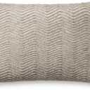 Loloi PLL0120 Natural 16'' x 26'' Cover w/Down Pillow
